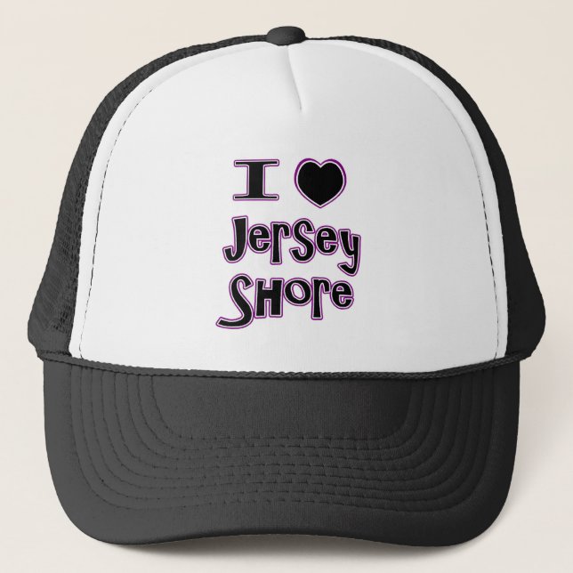I love the jersey shore trucker hat (Front)