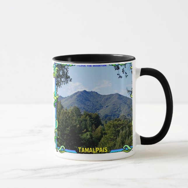 I Love the Mountain Mug (Right)