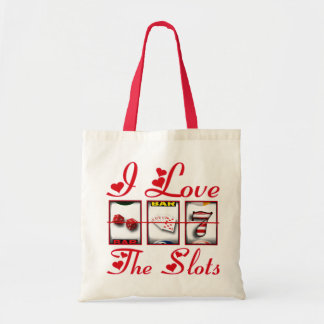 I LOVE THE SLOTS TOTE BAG