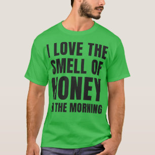 I Love the Smell of Honey in the Morning Funny Bee T-Shirt