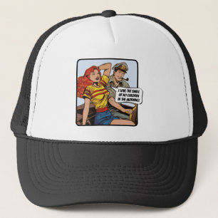 I love the smell of no children in the morning!  trucker hat