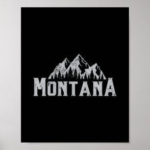 I Love The State Of Montana My Sweet Home Is Calli Poster