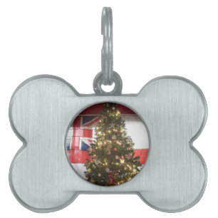 I Love The United Kingdom Holiday Special Event   Pet Name Tag
