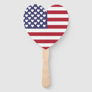 I LOVE THE UNITED STATES OF AMERICA HAND FAN