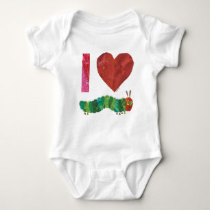 I Love The Very Hungry Caterpillar Baby Bodysuit