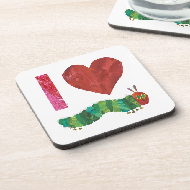 I Love The Very Hungry Caterpillar Coaster (Left Side)