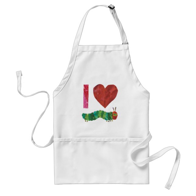 I Love The Very Hungry Caterpillar Standard Apron (Front)