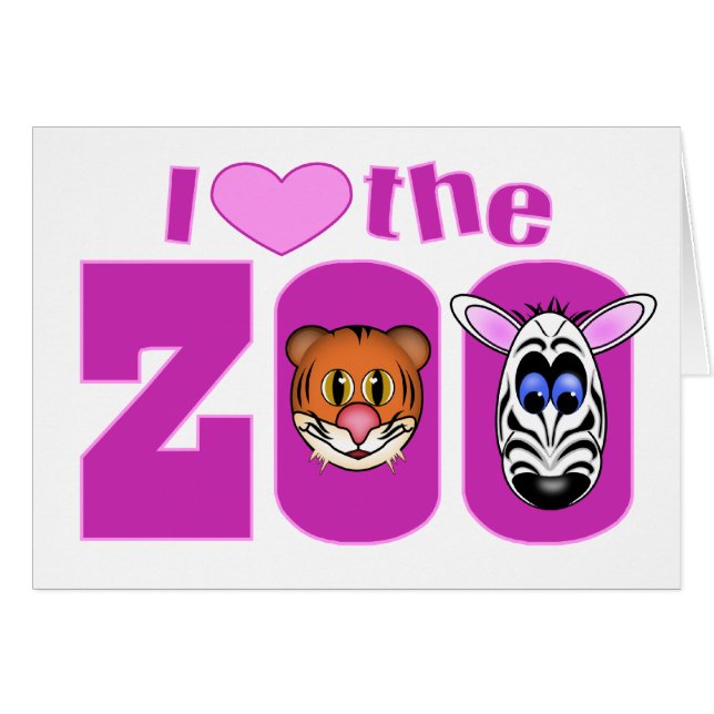 I Love the Zoo (Front Horizontal)