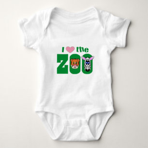 I Love the ZOO Baby Bodysuit