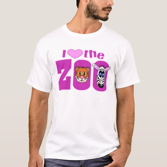 I Love the Zoo T-Shirt (Front)