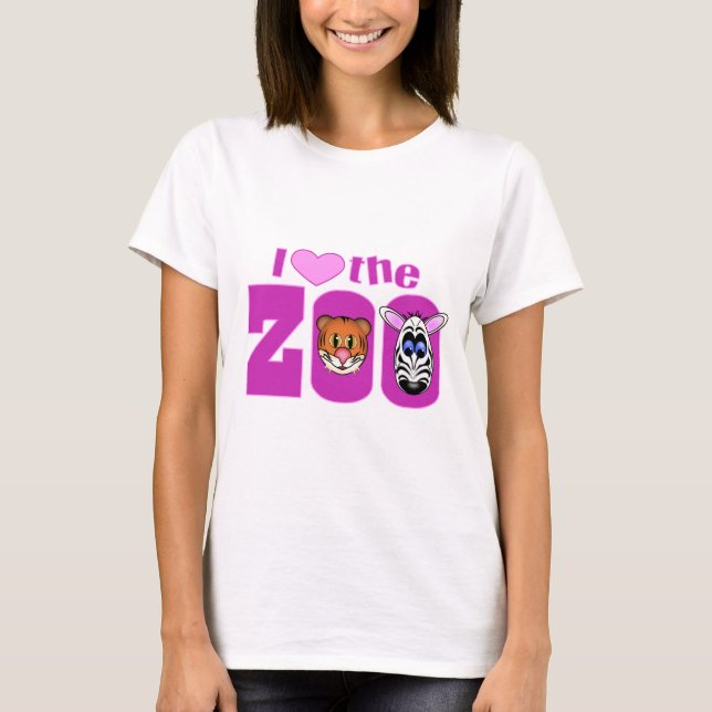 I Love the Zoo T-Shirt (Front)