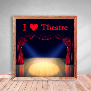 I Love Theatre Poster