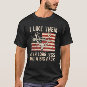 I Love Them With Long Legs And A Big Rack Vintage T-Shirt