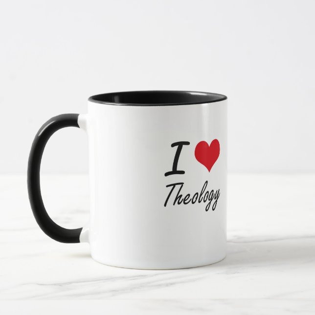 I love Theology Mug (Left)