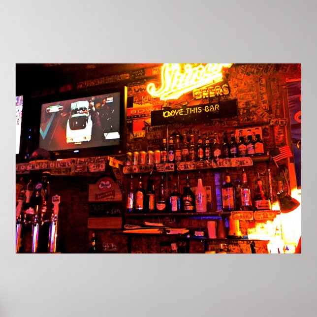 I Love This Bar Poster Large (Front)