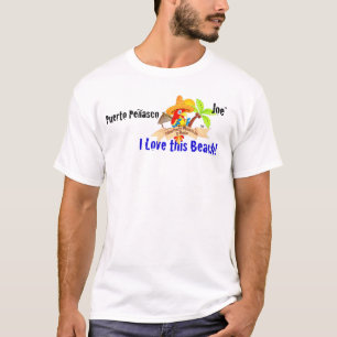 I Love This Beach - Mens T-Shirt