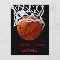 I Love This Game Basketball Motivational
