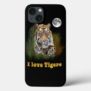 I love Tigers iPhone 13 Case