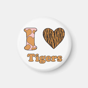 I love Tigers Magnet