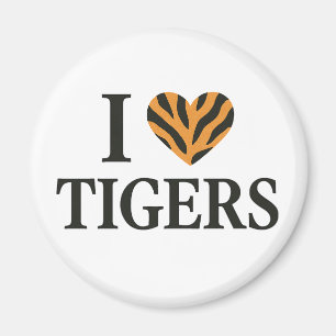 I love Tigers Magnet