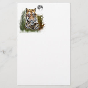 I love Tigers Stationery