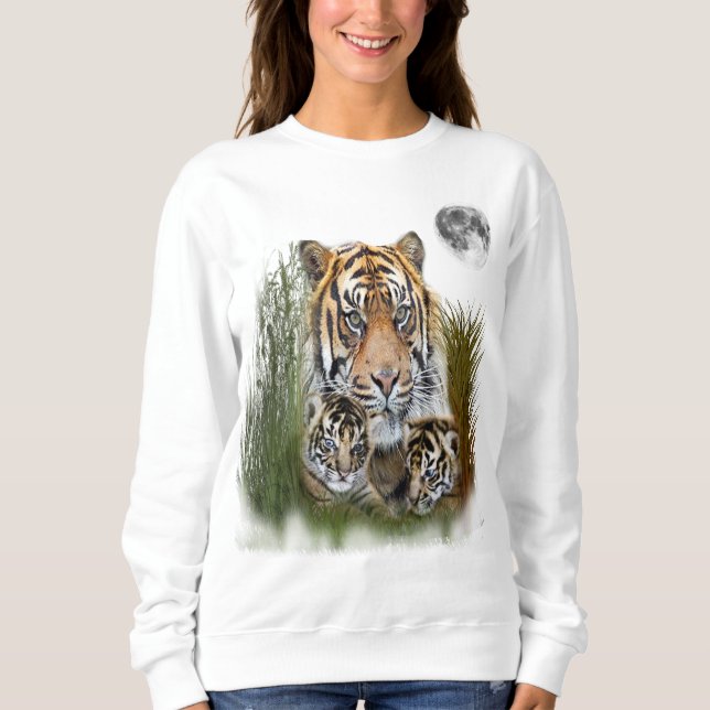 I love Tigers Sweatshirt (Front)