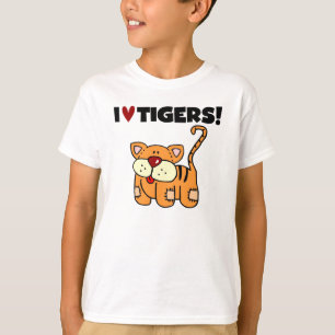 I Love Tigers T-Shirt