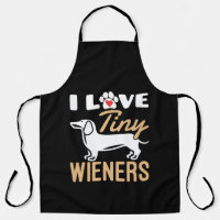 I Love Tiny Wieners Funny Dachshund Dog