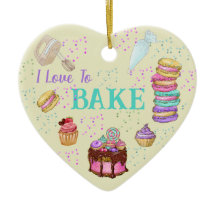 I Love To Bake - Cakes, Macaroons, Cupcakes