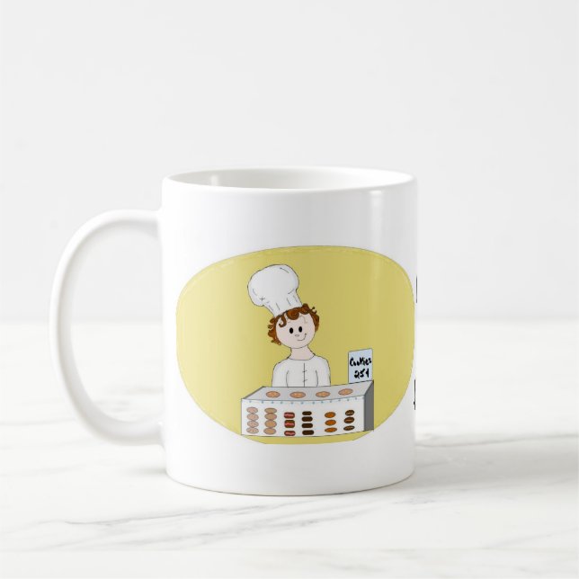 I Love To Bake Coffee Mug (Left)