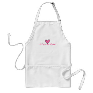 I Love To Bake Standard Apron