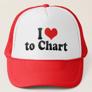 I Love to Chart Trucker Hat