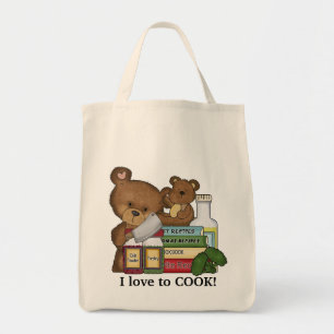 I Love to Cook Tote bag