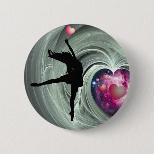 I Love To Dance! 6 Cm Round Badge