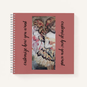 I love to dance notebook