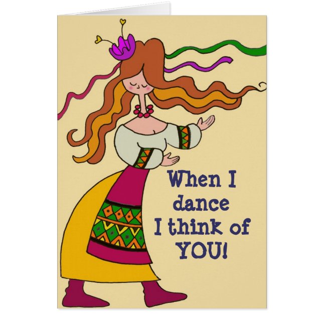 I Love to Dance Ukrainian Folk Art (Front)