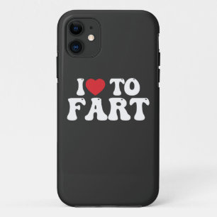 I Love To Fart Groovy Case-Mate iPhone Case