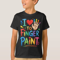 I Love To Finger Paint Couples Art Teacher Finger