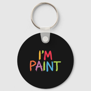 I Love To Finger Paint - I Heart To Finger Paint I Key Ring