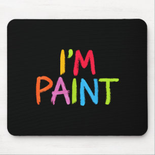 I Love To Finger Paint - I Heart To Finger Paint I Mouse Pad