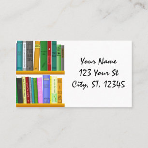 I love to read Books Thunder_Cove Business Card