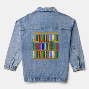 I love to read Books Thunder_Cove Denim Jacket