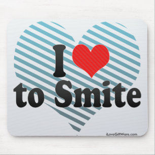 I Love to Smite Mouse Pad