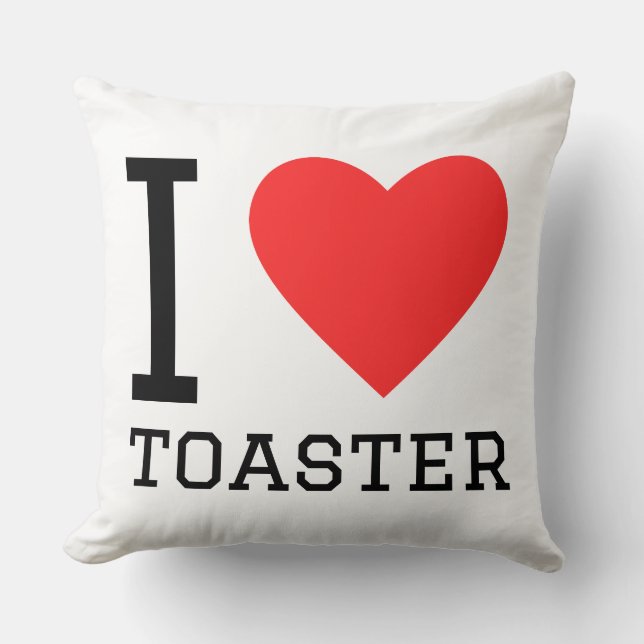 I love toaster cushion (Front)
