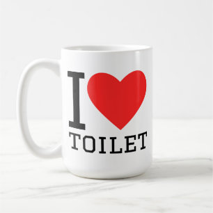 I love toilet coffee mug