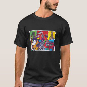 I Love Tokyo, Cool Wonderful Tokyo Japan Graphic C T-Shirt