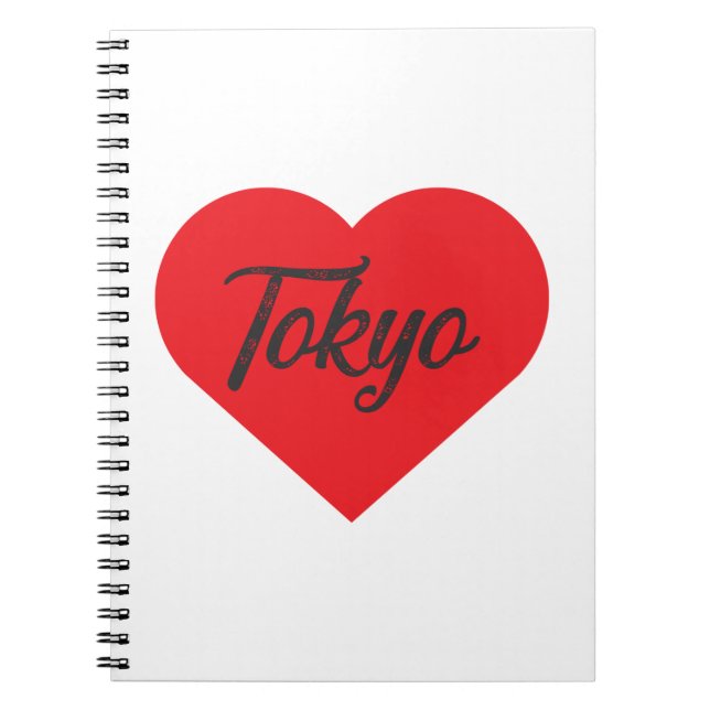 I Love Tokyo - Japan Notebook (Front)