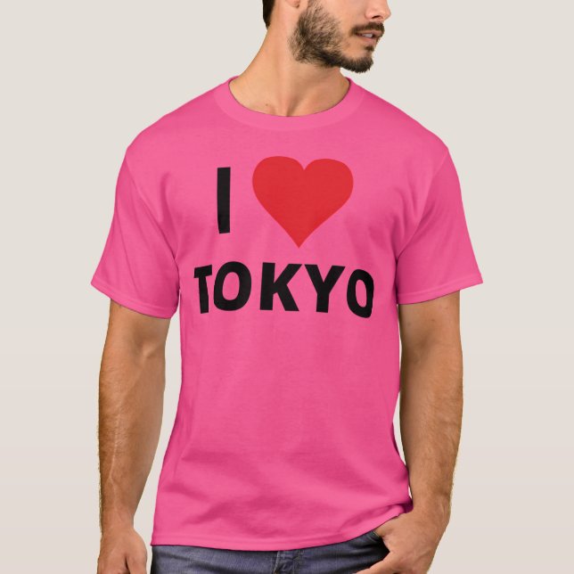 I Love Tokyo (Light) T-Shirt (Front)