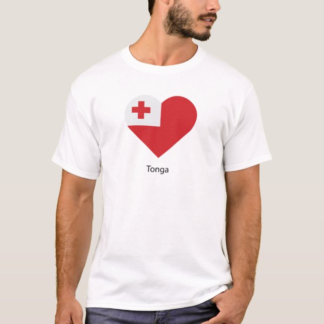 I Love Tonga T-Shirt (Front)