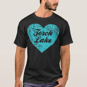 I Love Torch Lake , Michigan Camping Gift T-Shirt